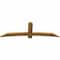 Ekena Millwork Bellingham Rough Sawn Timber Gable Bracket, Western Red Cedar, 84"W x 28"H x 2"D x 6"F, 8/12 Pitch GBW084X28X0206BEL00RWR - alternate 2